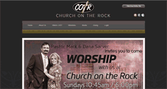 Desktop Screenshot of churchontherock.us